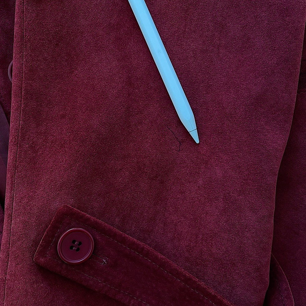 Red Suede Jacket - Picture 9 of 14